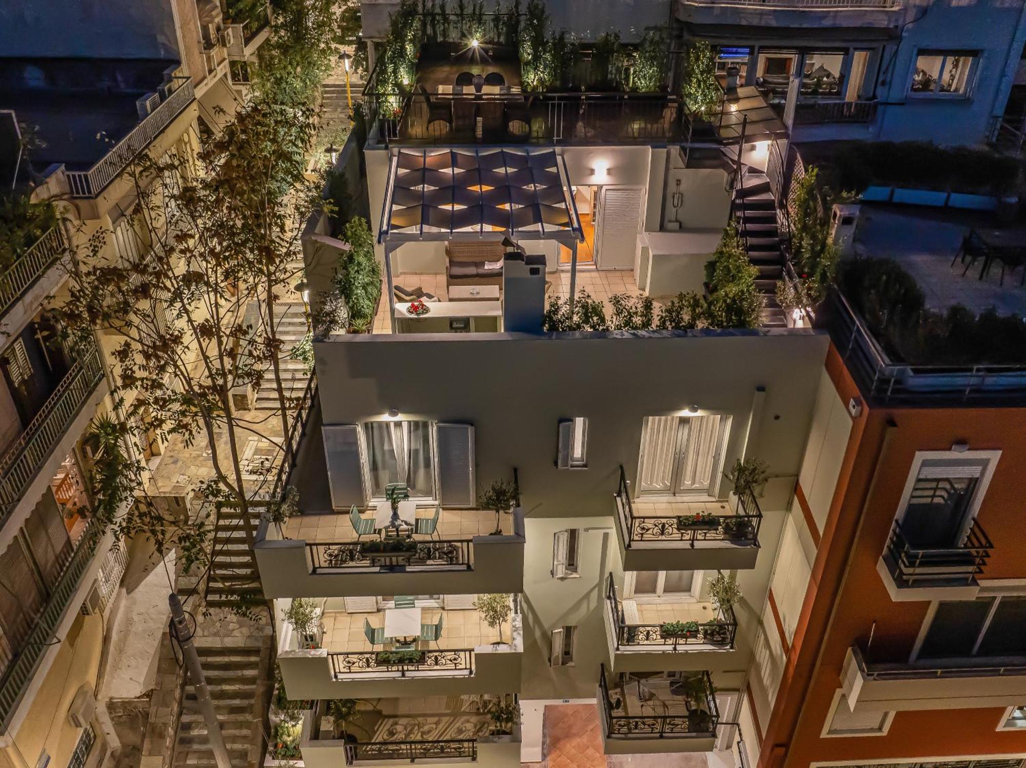 Ferienwohnung Mets Souites Athen Exterior foto