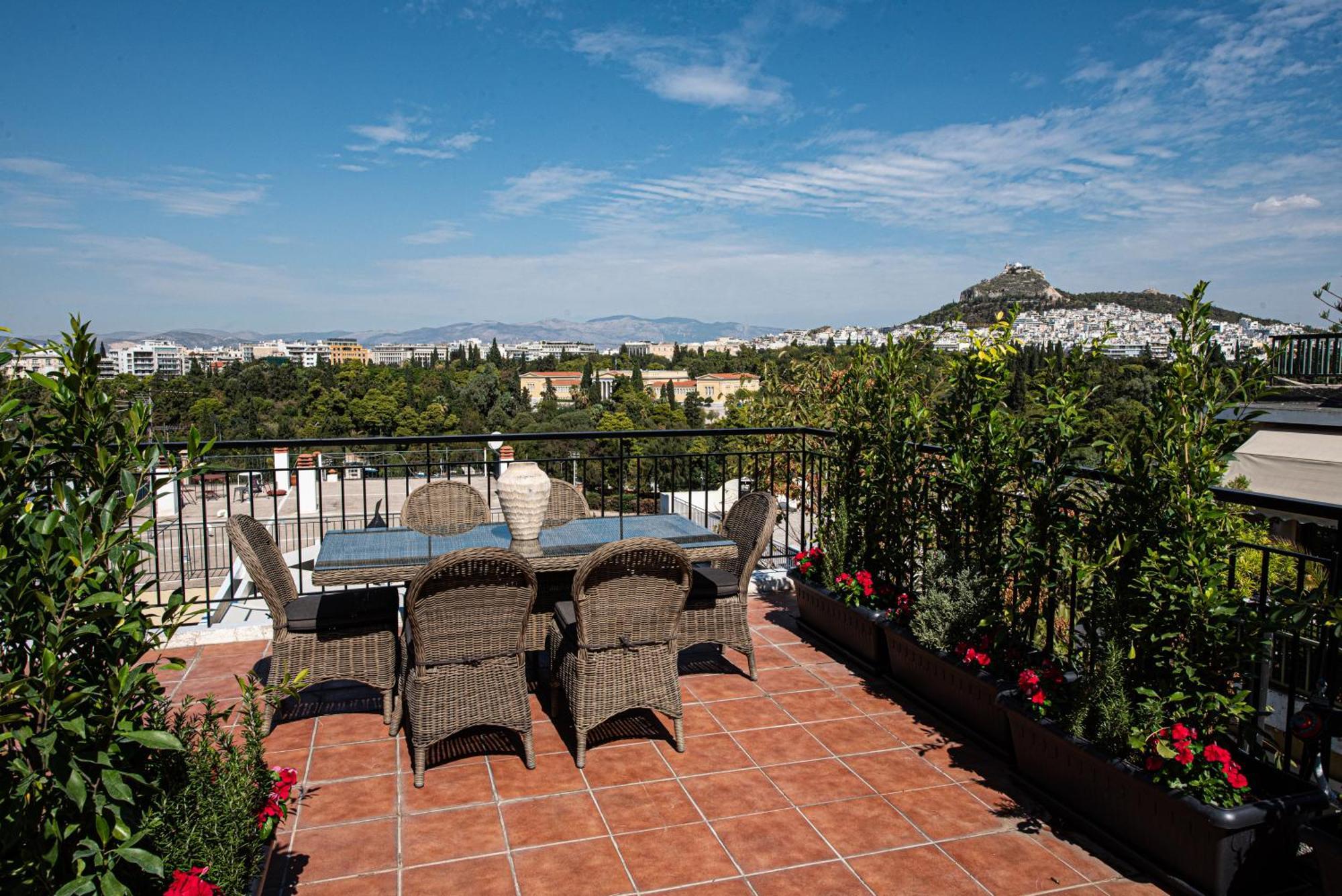 Ferienwohnung Mets Souites Athen Exterior foto
