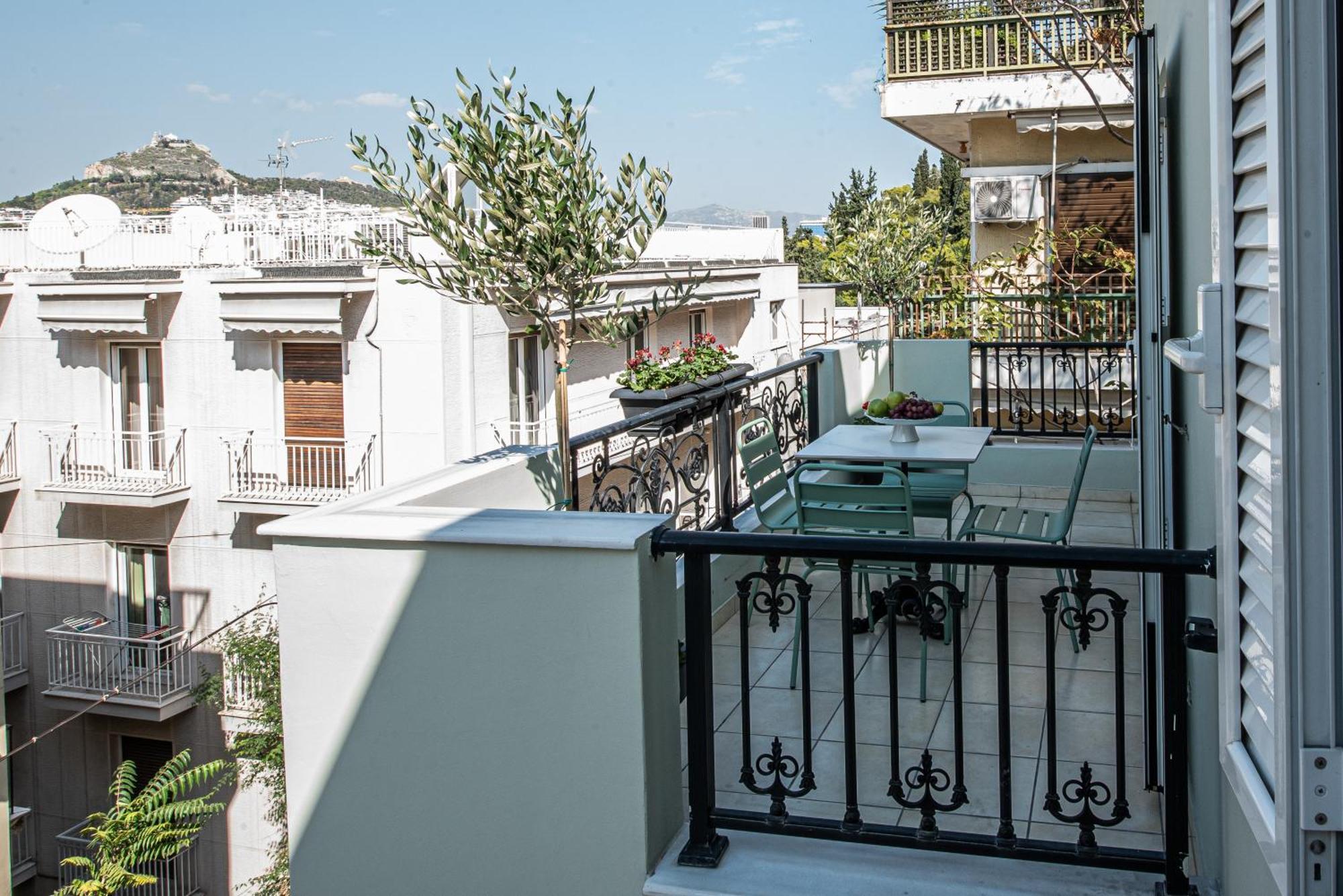 Ferienwohnung Mets Souites Athen Exterior foto