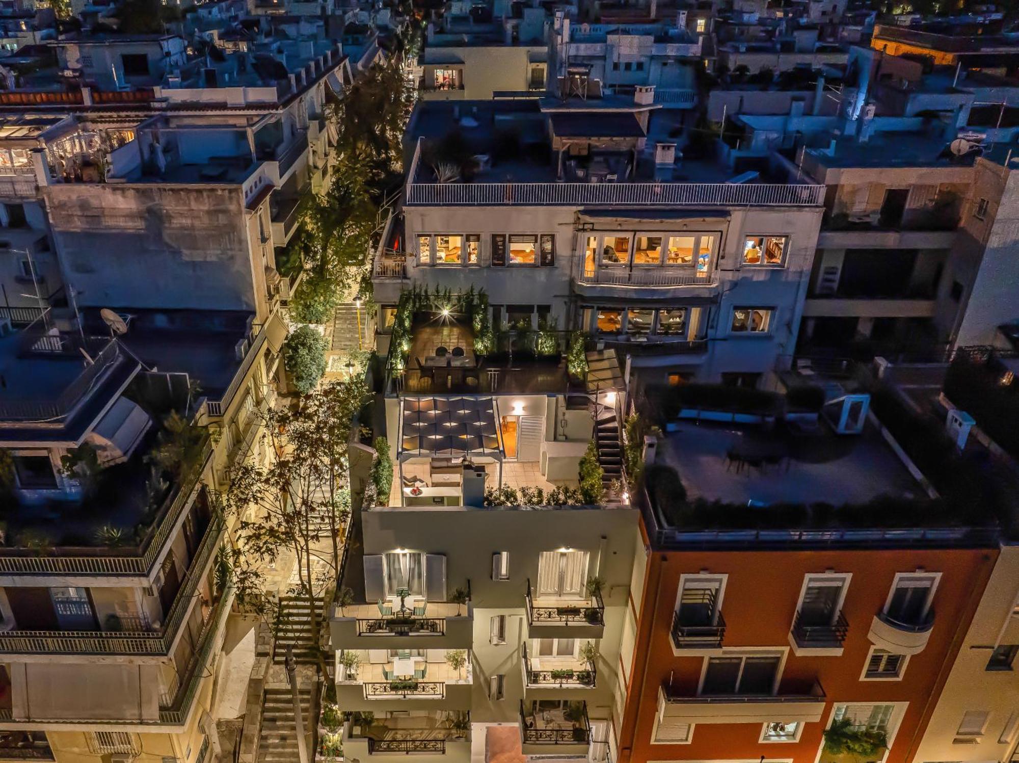Ferienwohnung Mets Souites Athen Exterior foto
