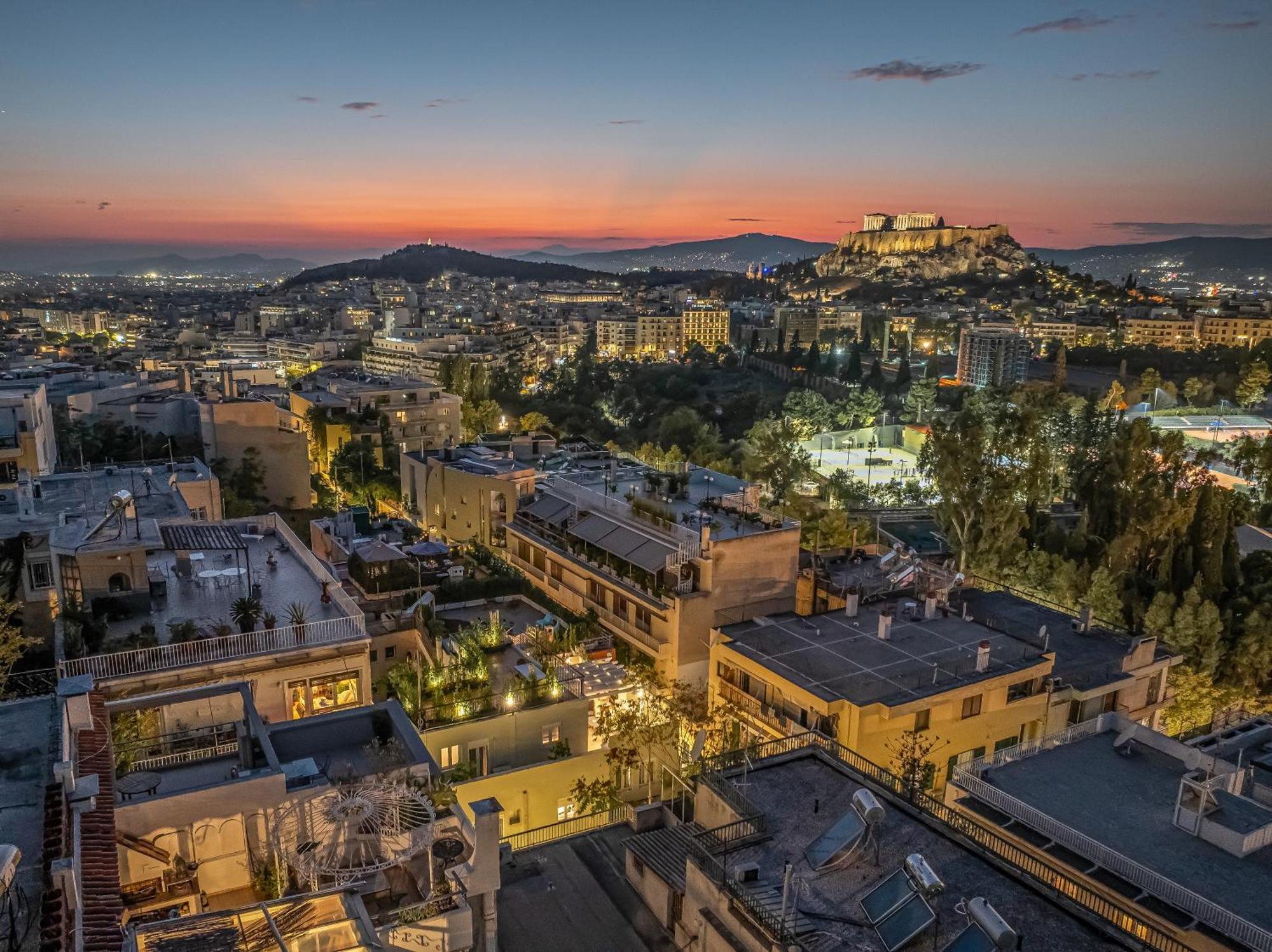 Ferienwohnung Mets Souites Athen Exterior foto