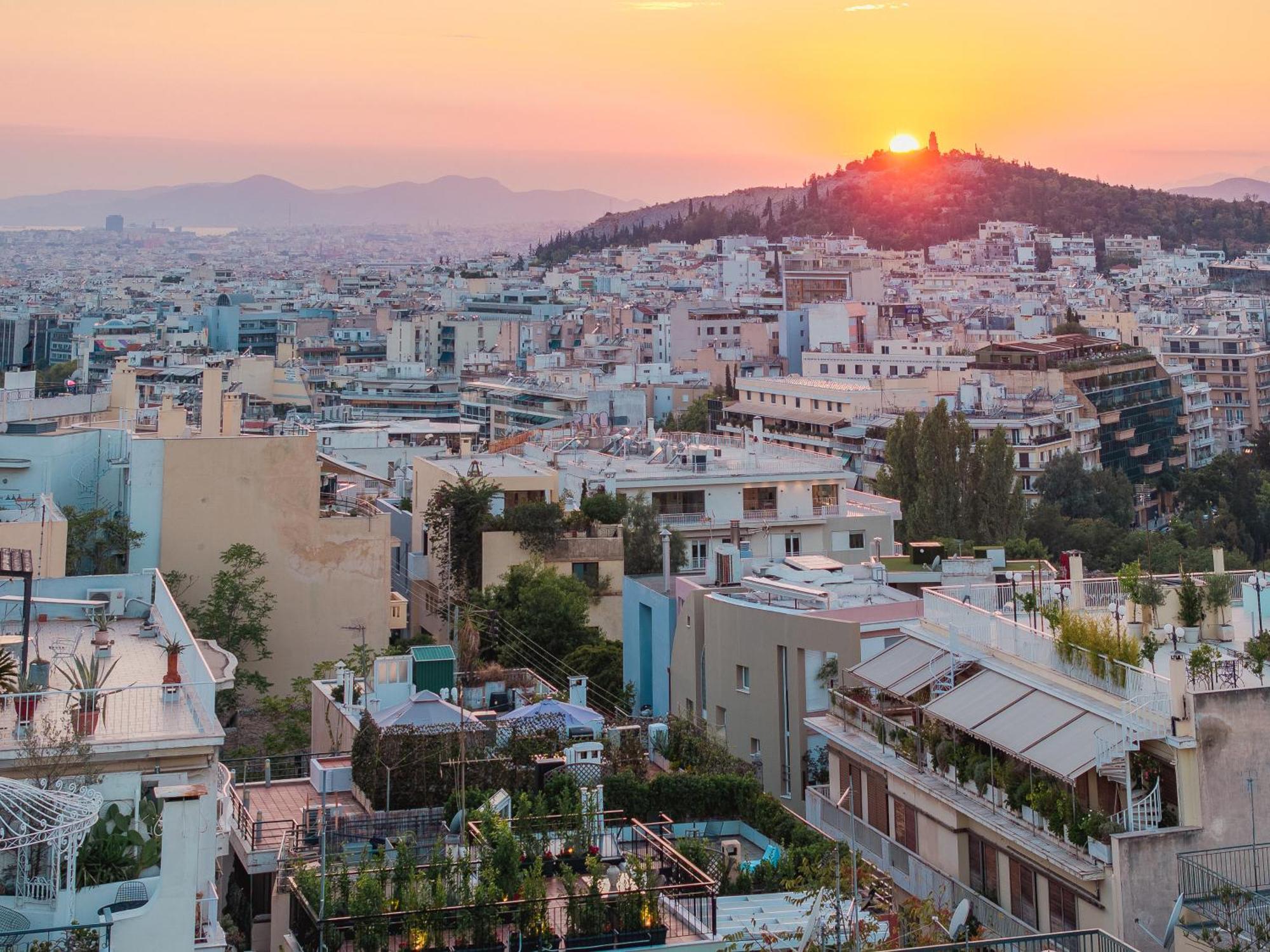 Ferienwohnung Mets Souites Athen Exterior foto