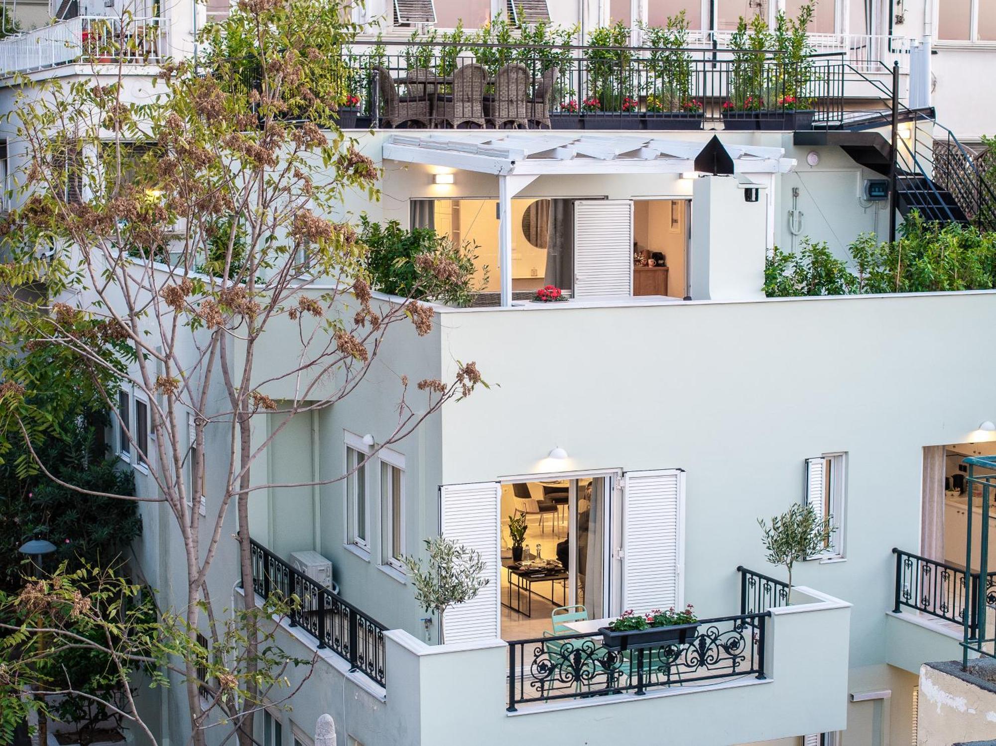 Ferienwohnung Mets Souites Athen Exterior foto